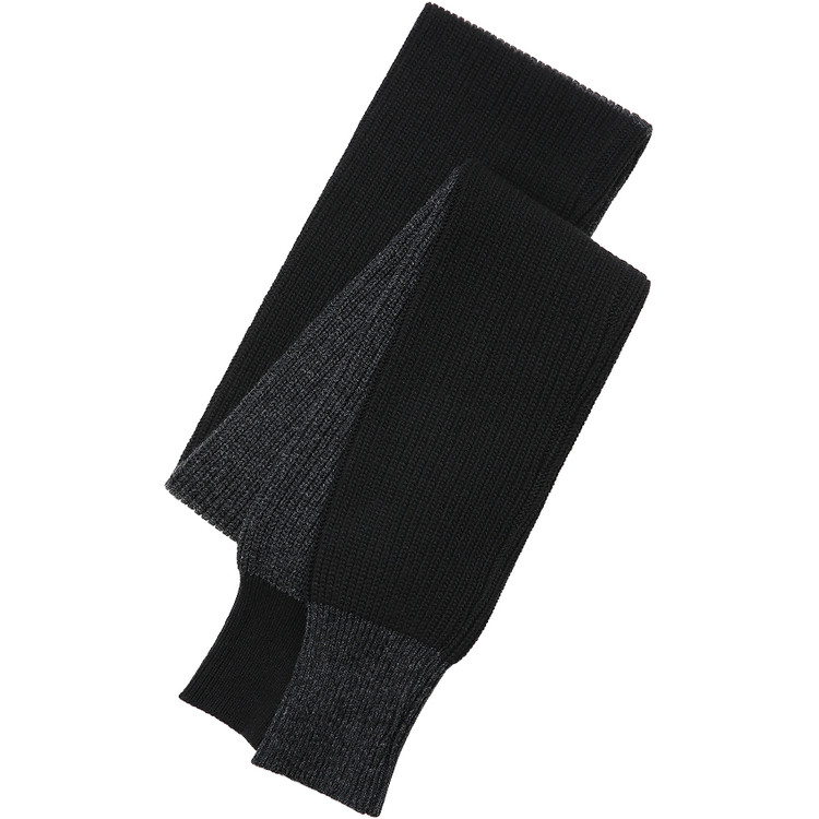 Half and Half Muffler (Black and Charcoal) : 솔티 공식 온라인스토어