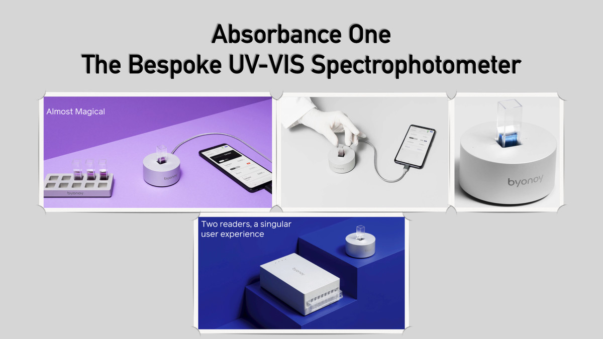 Absorbance One The Bespoke UV-VIS Spectrophotometer : Byonoy Absorbance ...