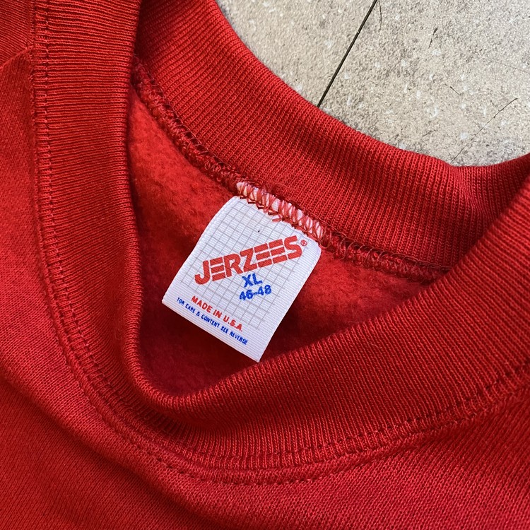 Deadstock 90's JERZEES blank sweat shirt : soberseoul