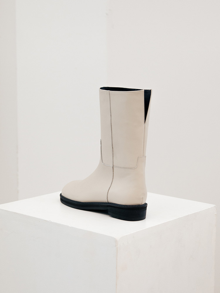 ブーツその他 TWVP Mono Ankle Boots Mono leather ankle boots 21F25BR Leather ankle boots