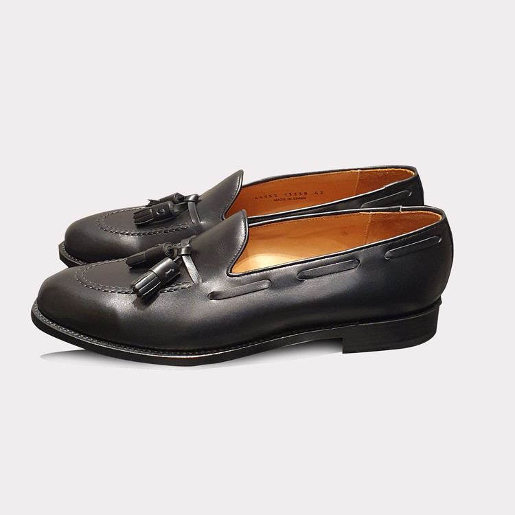 13338 Tassel loafer (Box Fr.noir) : 솔티 공식 온라인스토어