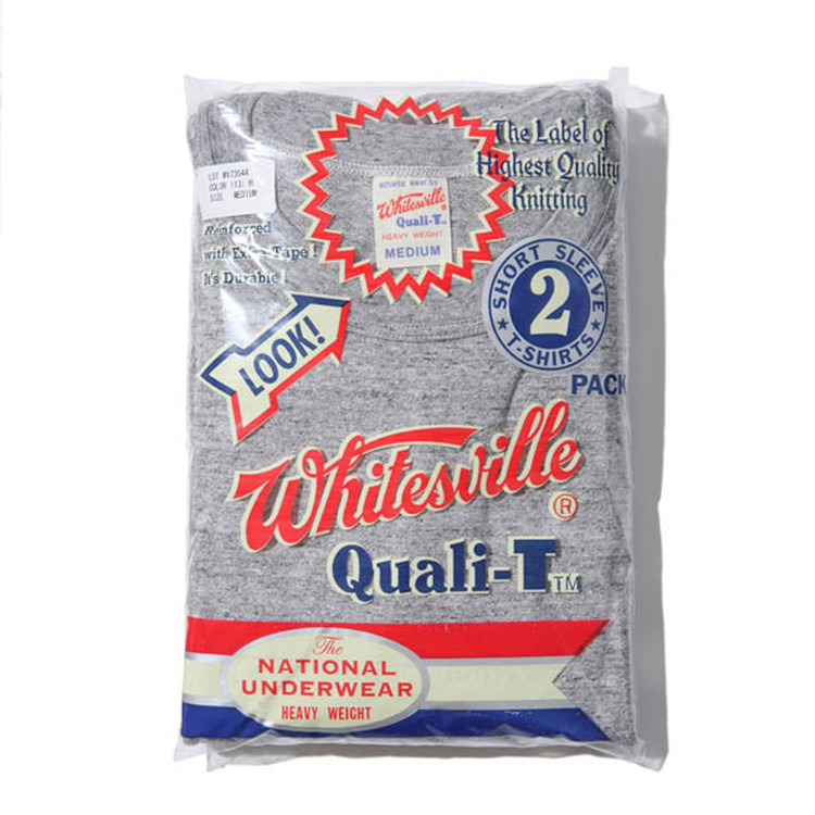 Whitesville 2 Pack T-Shirt [H.Gray] : Semi Basement General Store