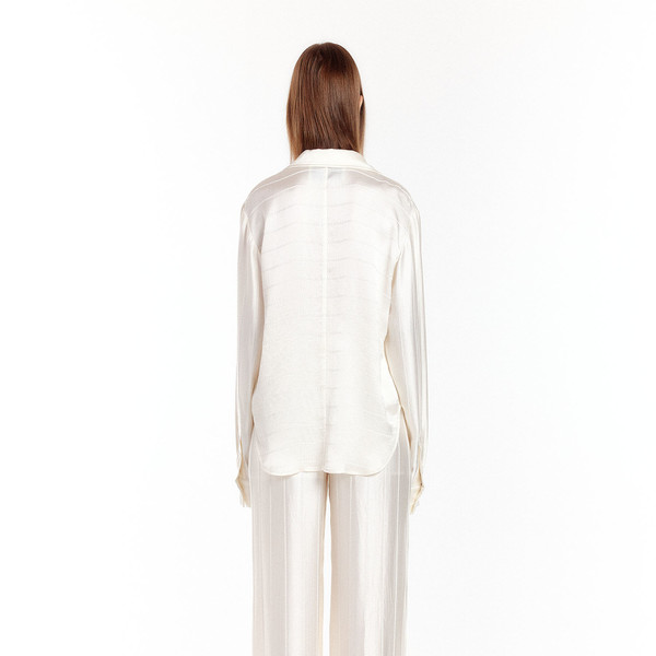 【YOURNUS】Kendo Ivory Over Wide Pants ZW COLLECTION LIMITED EDITION 100% LINEN BAGGY PANTS