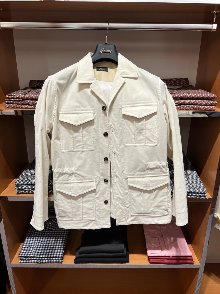 Outlet] BRIONI 브리오니 IVORY CORDUROY 