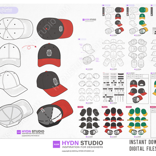 HYDNSTUDIO / 헤이든스튜디오) Tutorial - How to Use BASEBALL CAP