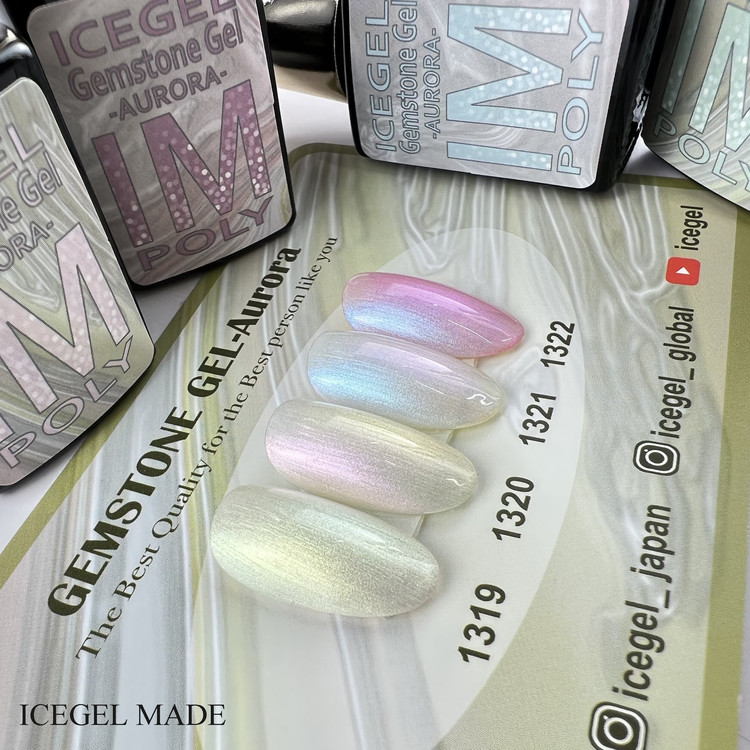 Gem Stone Gel - Aurora Edition [IM1319~IM1322] : ICEGEL