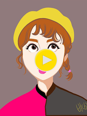심플라인 모던한 캐리커처