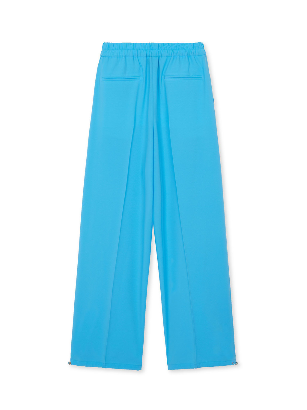 UP Drawstring hem wide-leg Pants - Sky Blue : EENK SHOP