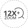 <b>12X Optical Zoom</b>