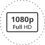 <b>Full HD 1080p Resolution</b>