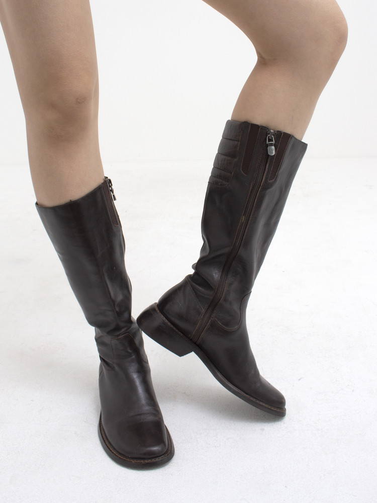 Donald J Pliner Mid-Calf Riding Boots 