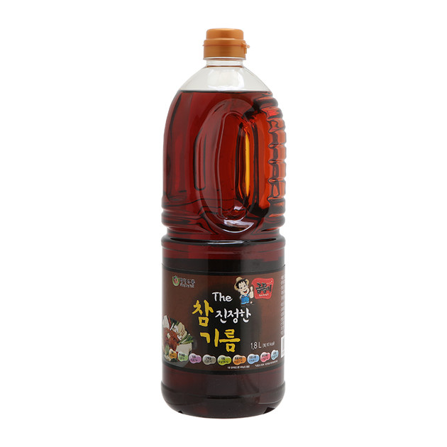 더 참 진정한기름 1.8L : 청정식품 - 제품소개 - 참기름 /들기름 / 향미유