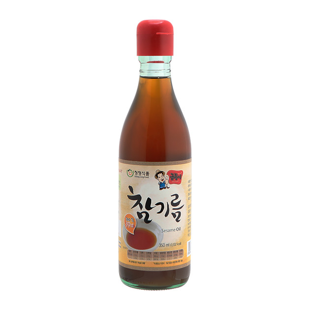 참기름 350ml : 청정식품 - 제품소개 - 참기름 /들기름 / 향미유