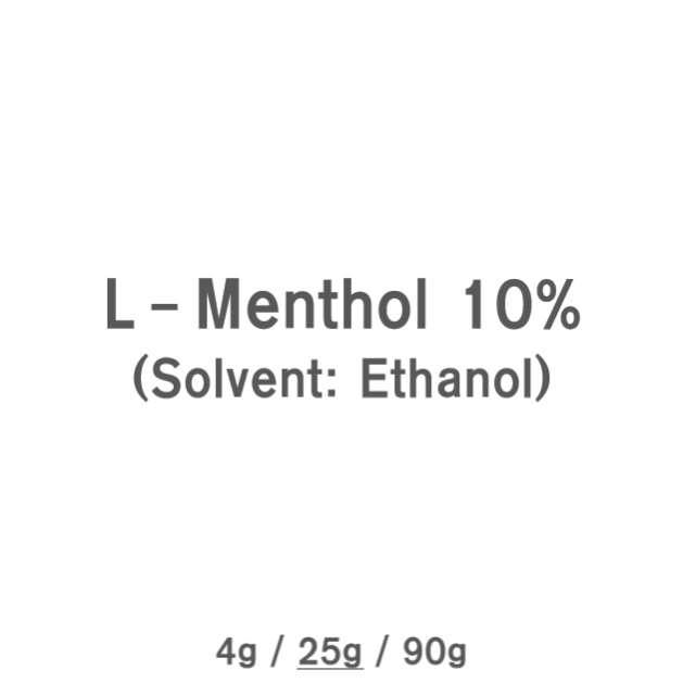 L-Menthol 10% in Ethanol : SHUAFㅣ슈아프 공식 홈페이지