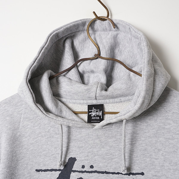 ★韓国の人気★【Stussy】★TOUGH GEAR HOODIE★FOG★ Stüssy Gray 'Tough Gear' Hoodie Stussy