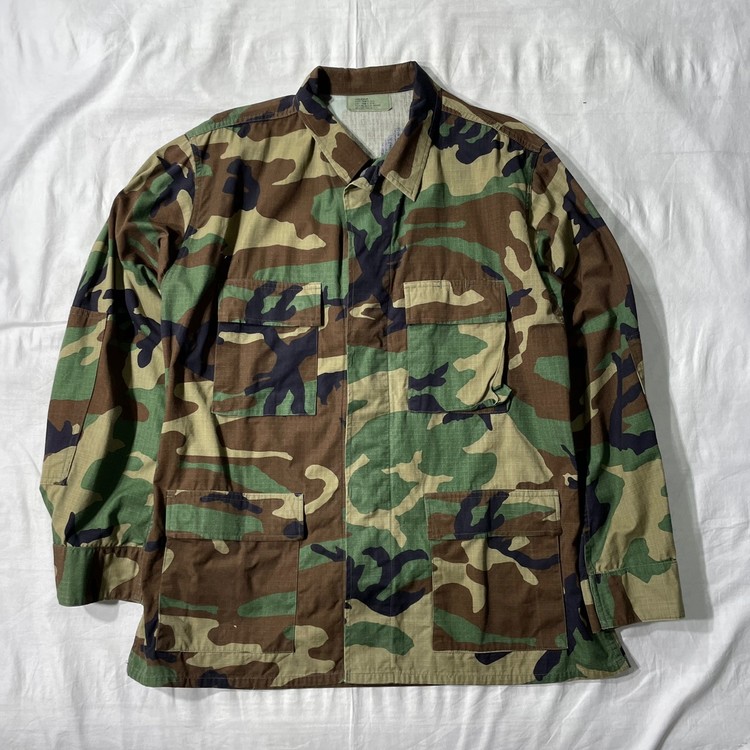 Usgi Type Iii Bdu Shirt Hot Weather Woodland Camo Venture