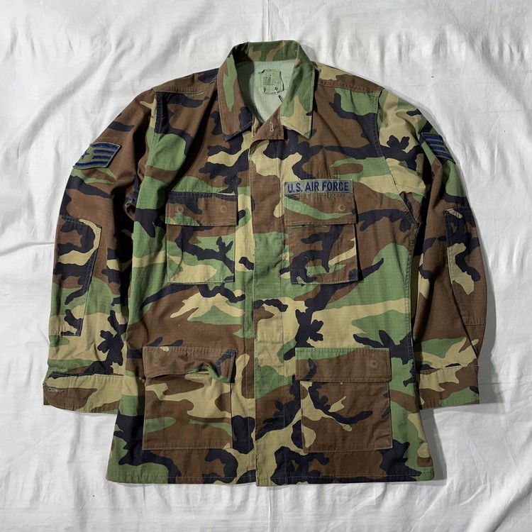 US Air Force Camo BDU Jacket (100) : OLDCOMPANY(올드컴퍼니)