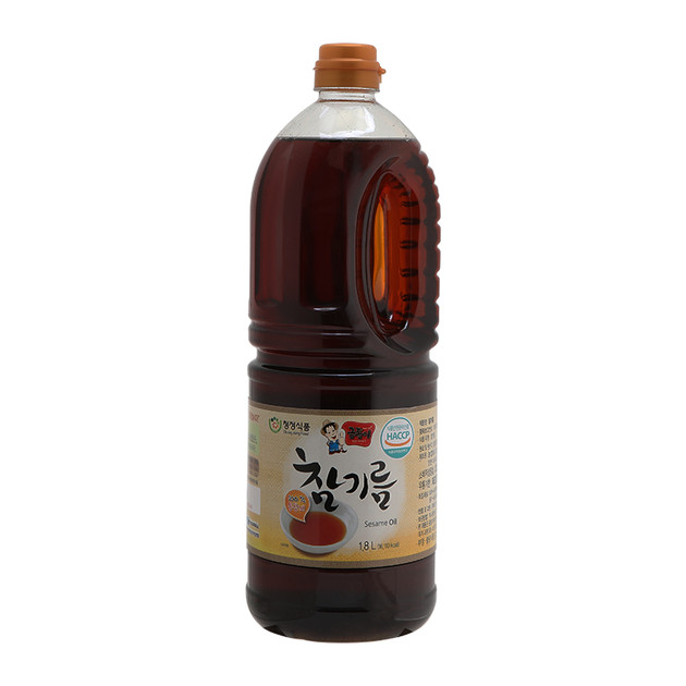 참기름 1.8L : 청정식품 - 제품소개 - 참기름 /들기름 / 향미유
