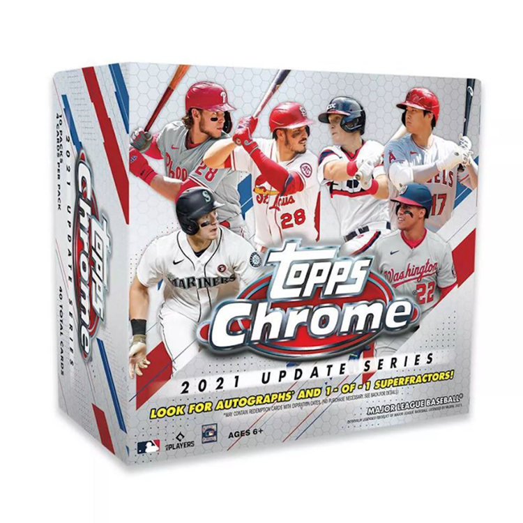 2021 Topps Chrome Update Baseball Mega Box