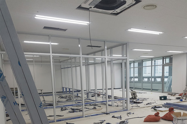 공사 쓰레기 처리