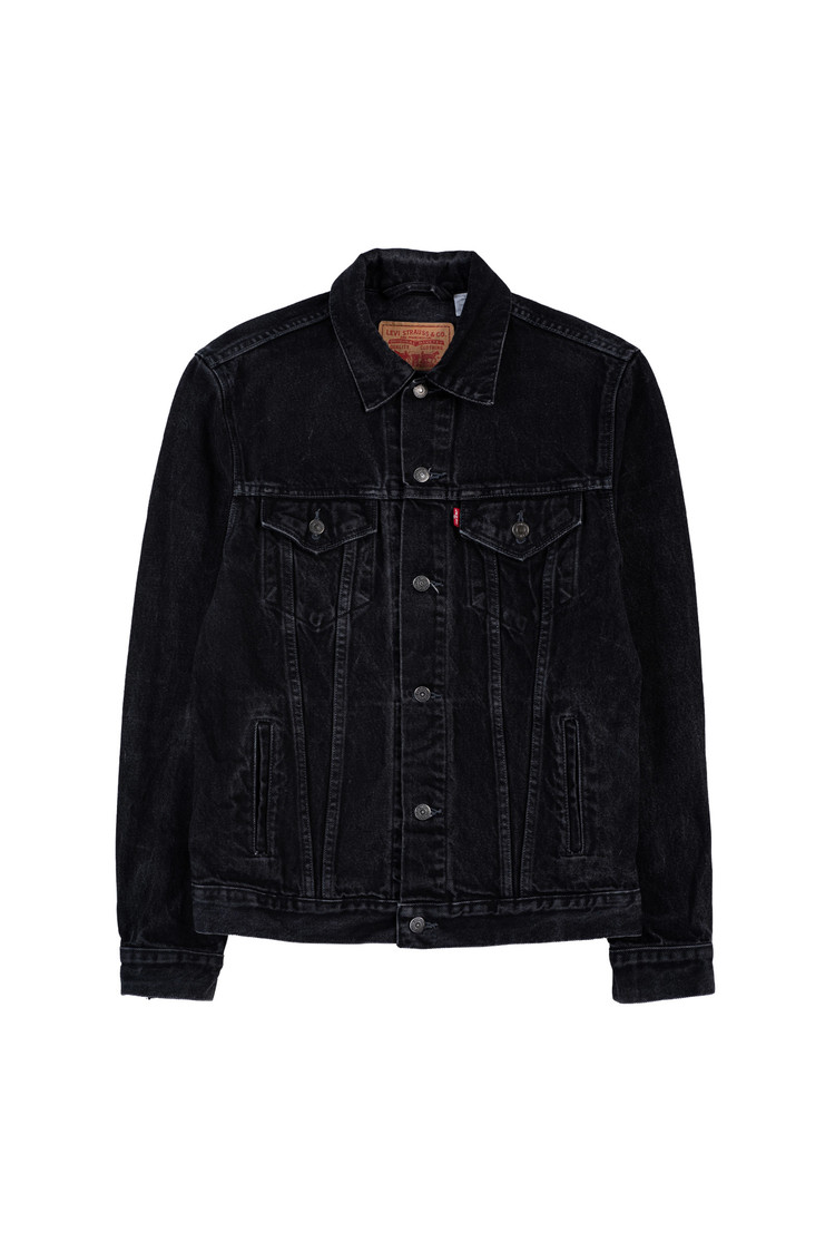 00's Levi's black denim jacket 하이노블