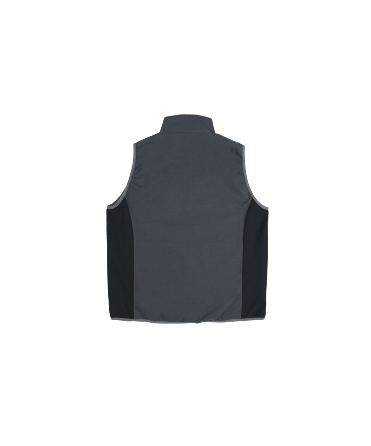 ojos) 2-way Vest Fleece Zip-up _Black : wink. - Global B2B