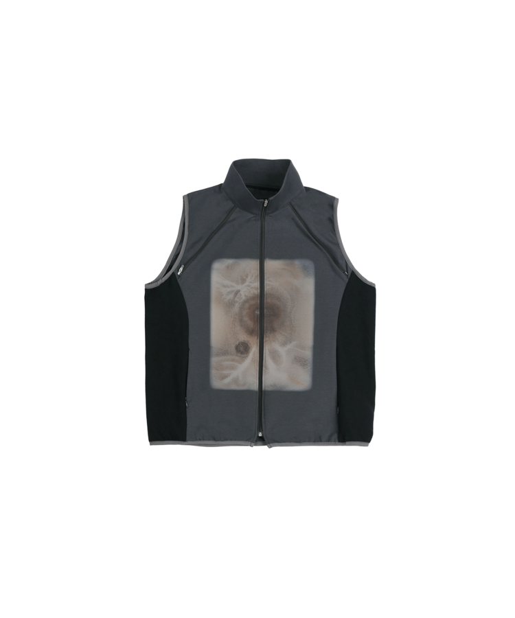 【LENINA】 Button fleece vest_2colors /韓国 大人気 セール】ニット｜PLAYBOY COLLEGE LOGO KNIT｜SUPPLIER（ニット
