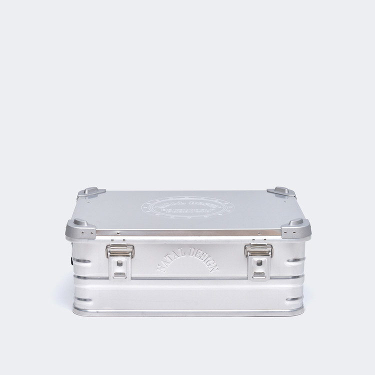 NATAL DESIGN - NATAL DESIGN アルミコンテナ123 46L delta/mt NATAL DESIGN ALUMINUM CONTAINER 123（NATAL DESIGN - NATAL