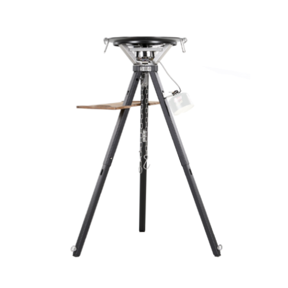 <b style='font-size: 1.2em'>Disco Series Premium</b><br/>Tripod + Stove + Skillet + Table + Pulley