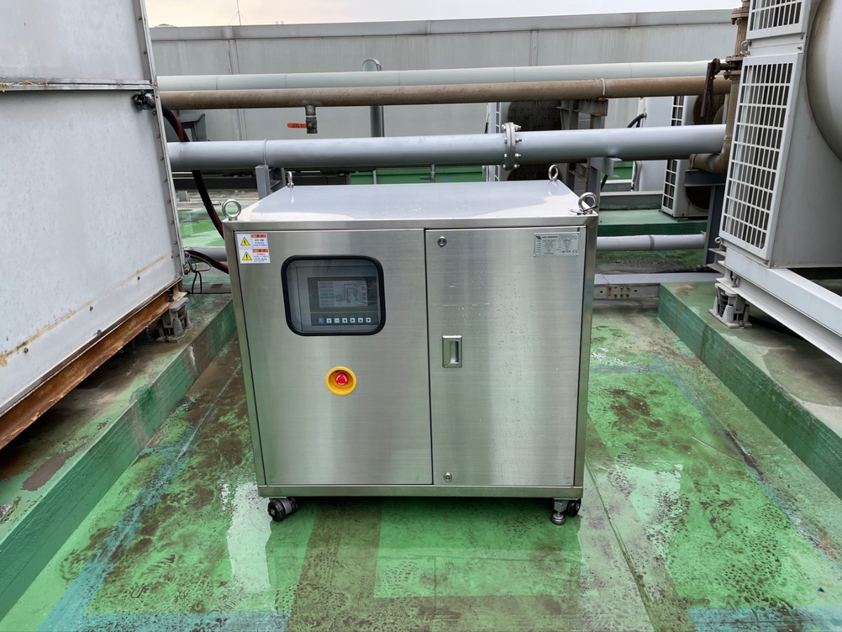 Example of installation of scale removal device (Ansung T Company) : 세종 ...