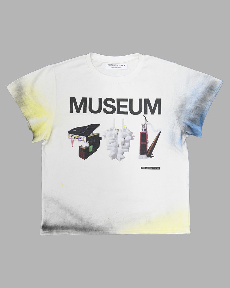 ★THE MUSEUM VISITOR★ STATUE TSHIRTS WHITE 07891 Online Ceramics x Jordan Wolfson Body Sculpture T-Shirt Art