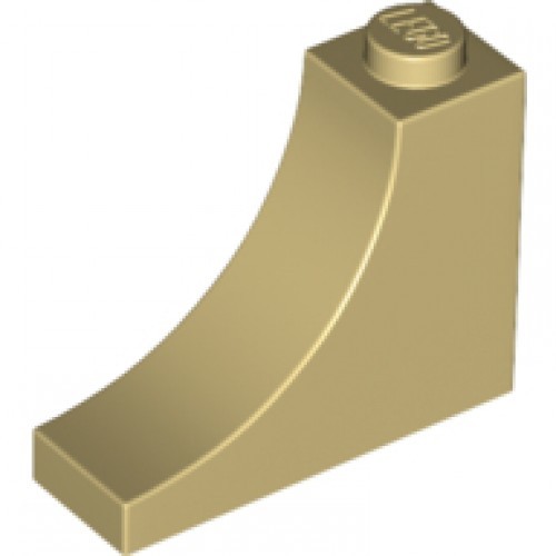 레고부품 Tan Arch 1 x 3 x 2 Inverted (18653) : 오!브릭 - 레고부품 쇼핑몰