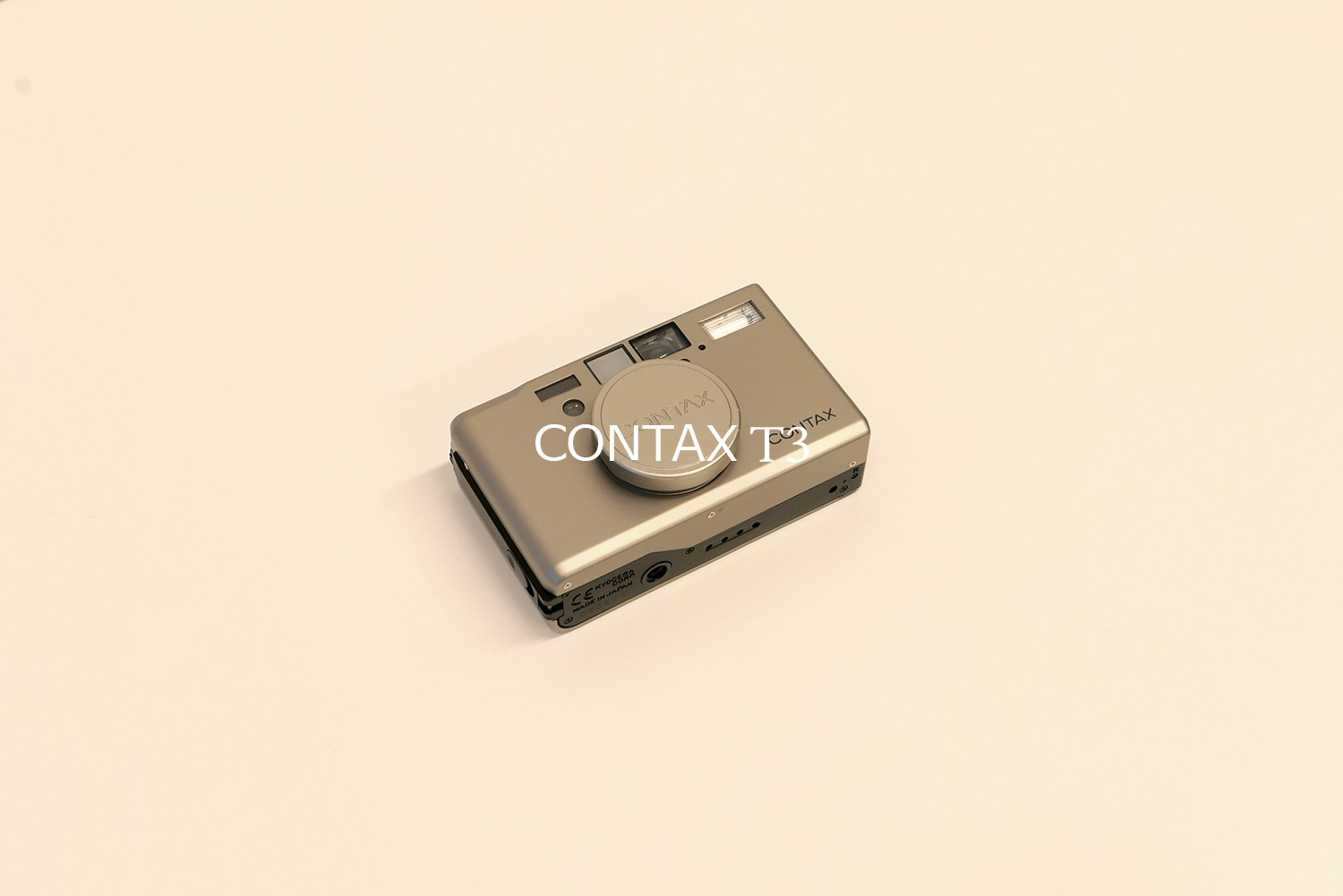 CONTAX T3 : ascetique