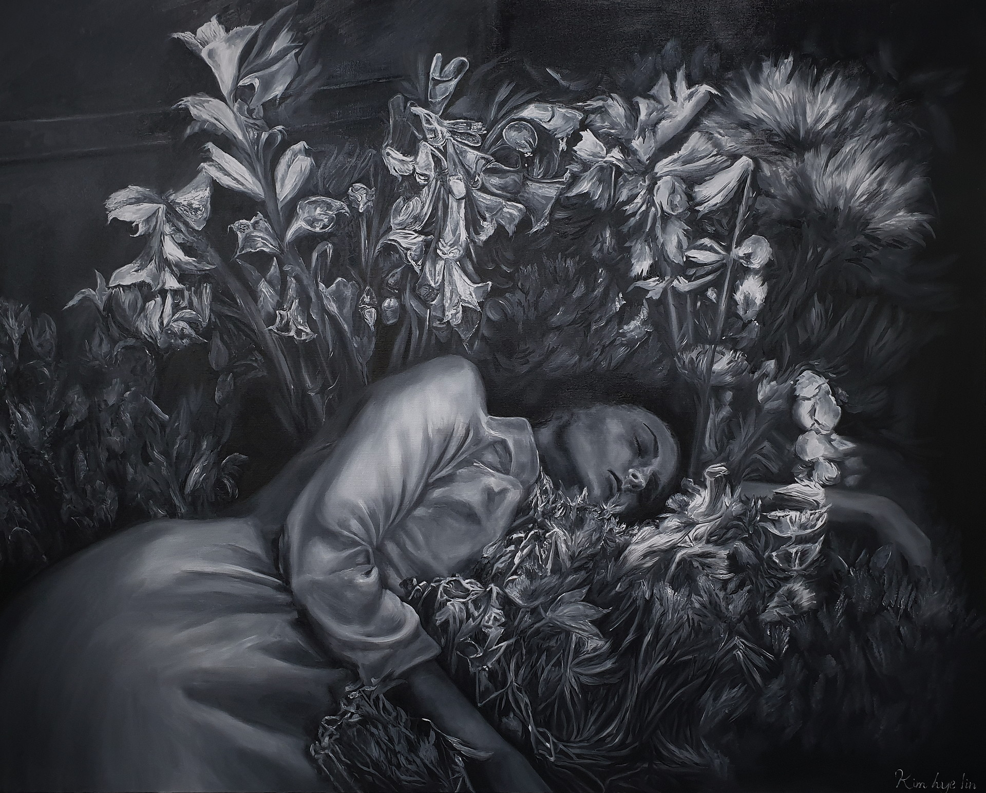 Colorless, 130.3×162.2cm, oil on canvas, 2019