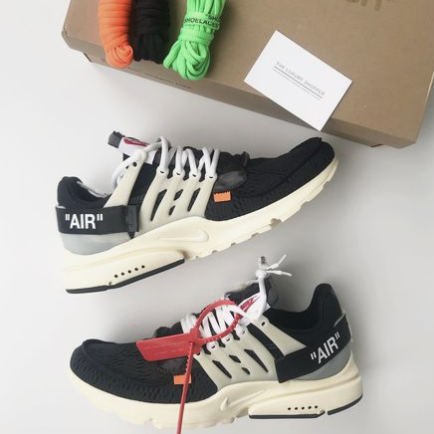 off white presto size 5