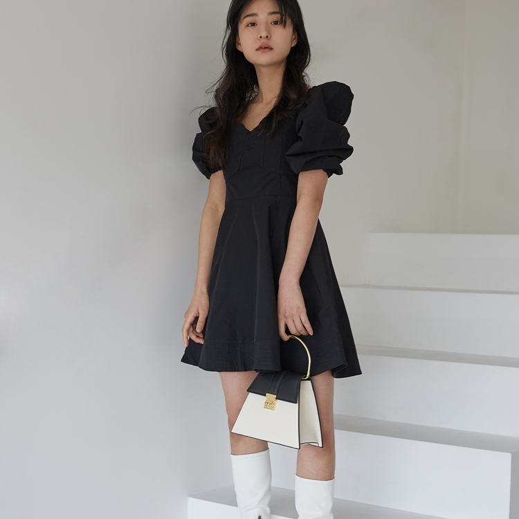 ★DIERNEAS★ TIIL SQUARE MINI (YOU BLACK) SQUARE MINI_YOU BLACK
