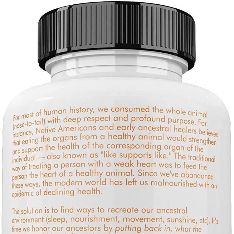 앤세스트럴 서플리먼트, 자연산 생선 알 (오메가3 지방산, 비타민 D, A의 전체 식품 공급원) 180 캡슐