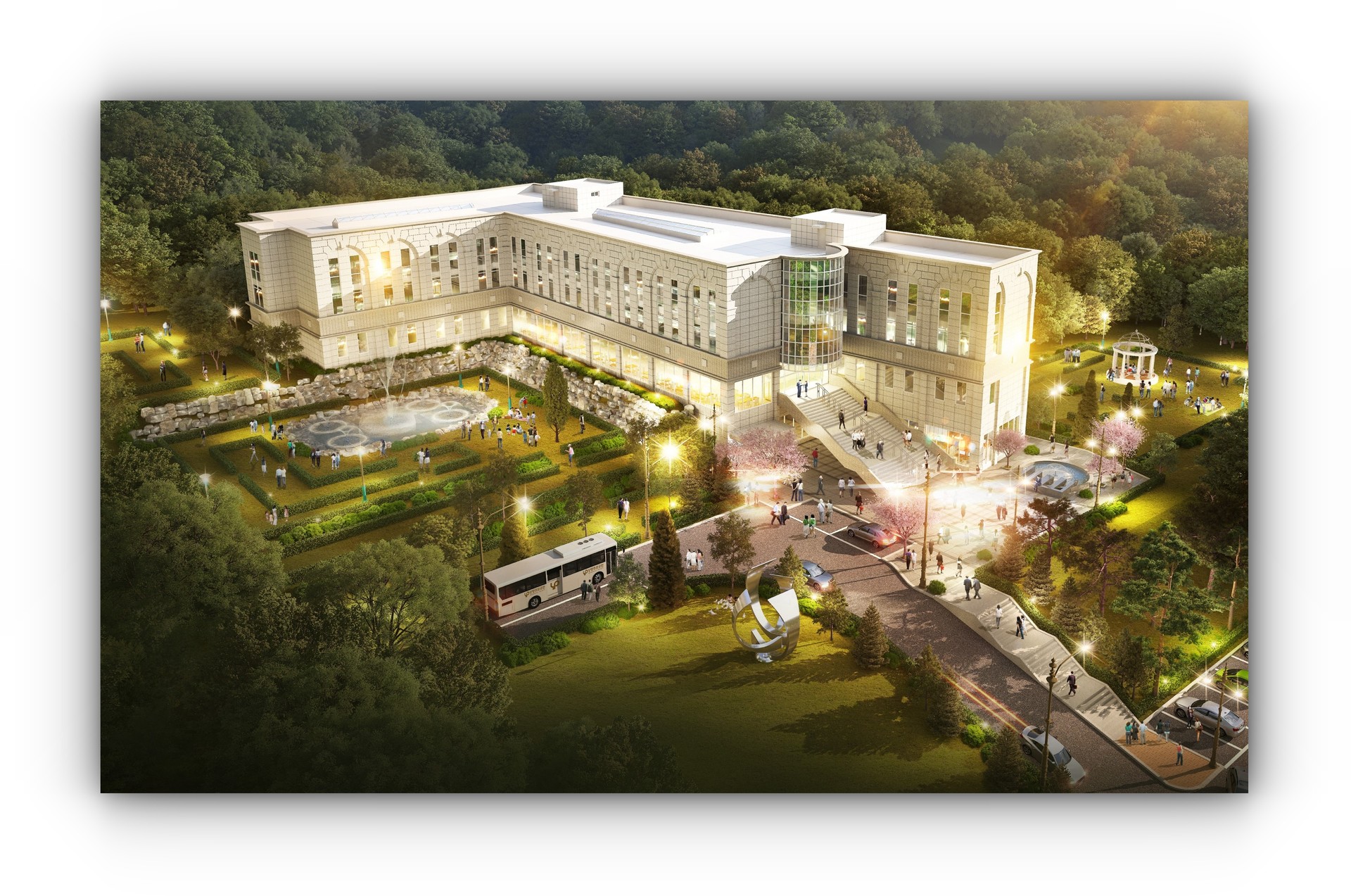 (양평추모공원 더포레 조감도)