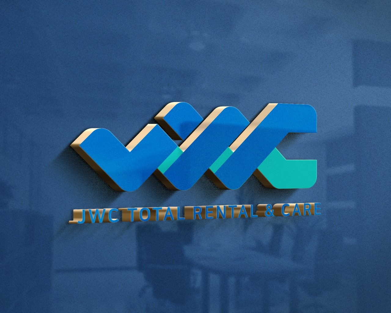 종합렌탈서비스 제이더블유씨 로고입니다