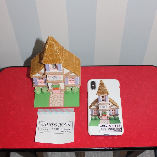 【韓国 Attends】ATTENDS HOUSE MINIATURE CASE ATTENDS HOUSE MINIATURE Case : attendsKR