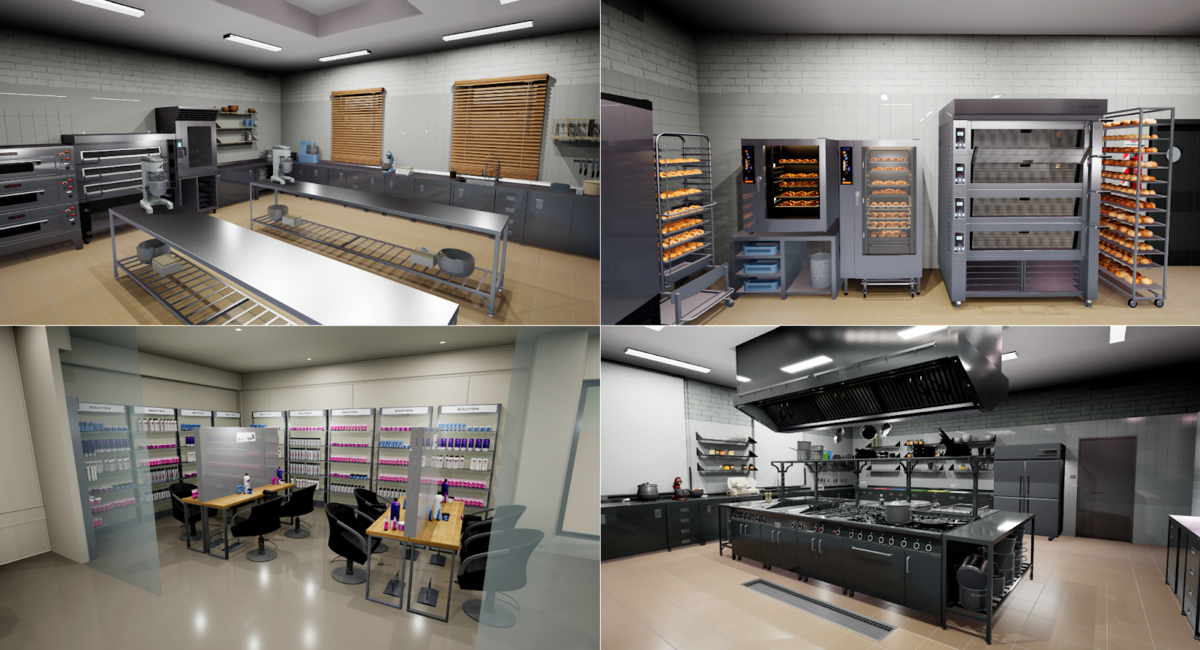 Level design of virtual reality (VR) considering the operating ...