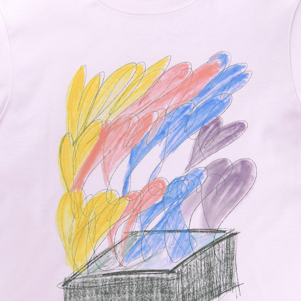 【THE MUSEUM VISITOR】 BERLIN GALLERY T-SHIRTS (PINK) BERLIN GALLERY T-SHIRTS (PINK) : THE MUSEUM VISITOR
