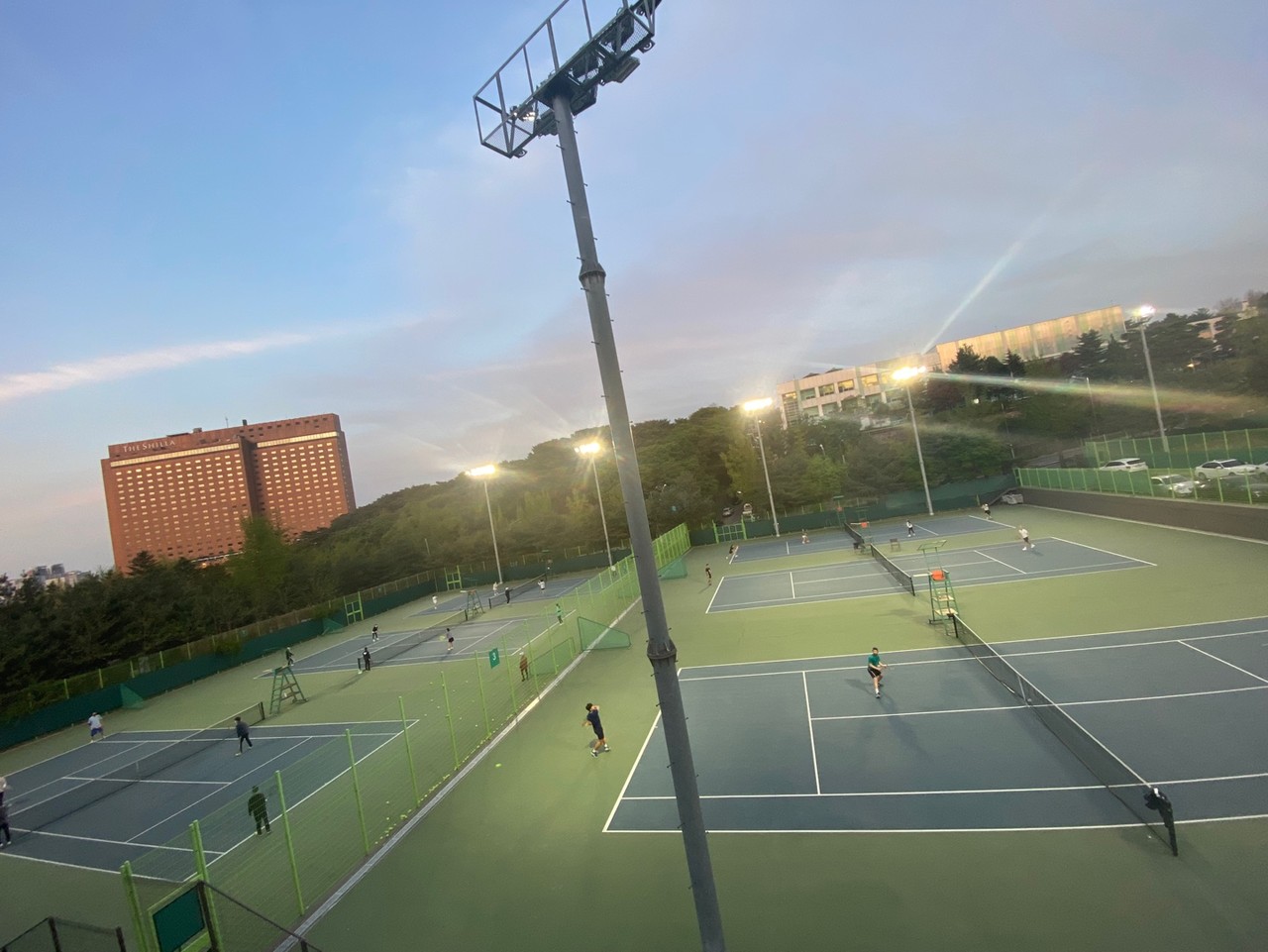 TENNIS court (테니스코트 수업)