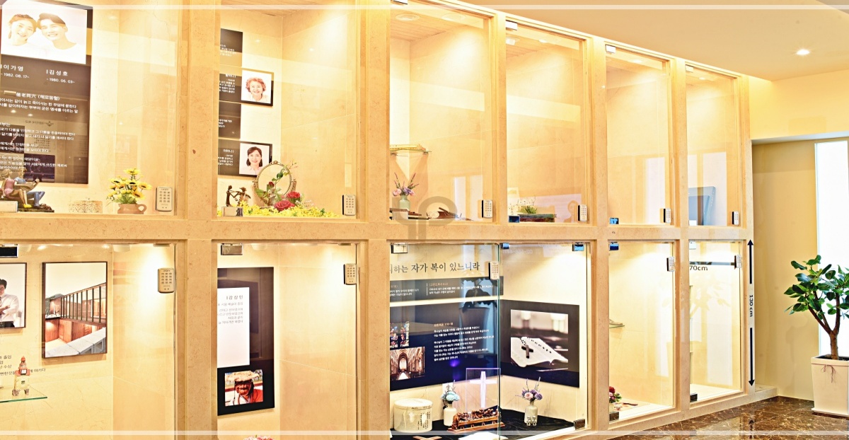 (더포레 추모공원 THE GALLERY내부)