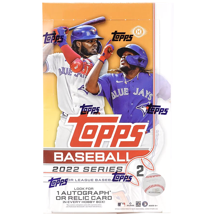 2022 탑스 시리즈 2 베이스볼 하비 박스