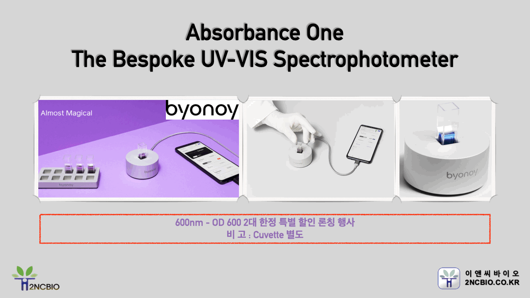 The Bespoke UVVIS Spectrophotometer Byonoy Absorbance One, Launching