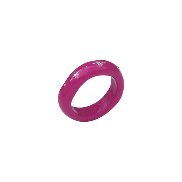 [韓国人気ジュエリー] nff Sun Magenta Ring SUN MAGENTA RING (NFF) : HIDDEN VALUE HAUS
