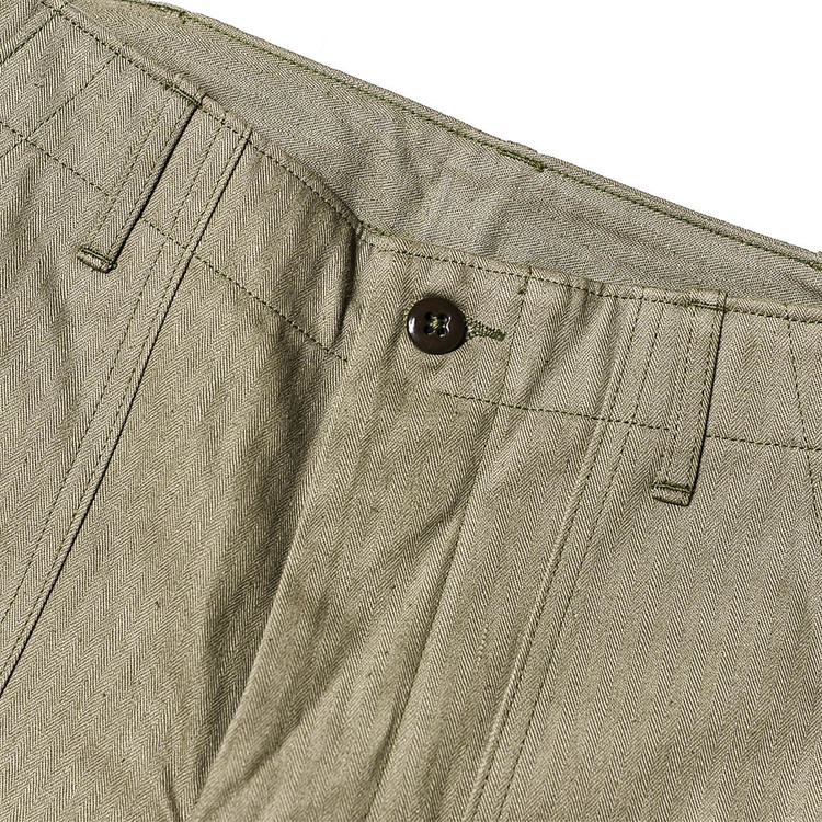 Lot 1218, Military Herringbone Shorts : Semi Basement General Store