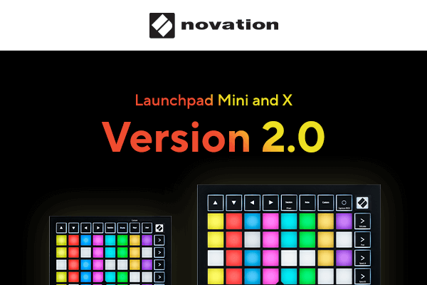 Novation] 런치패드 미니, X 2.0 펌웨어 버전 업데이트 소식 : (검색어 관련 신중히)