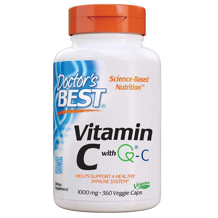 닥터스베스트 비타민 C 위드 QC, 1000mg 360캡슐 / Doctor's Best, Vitamin C with QC